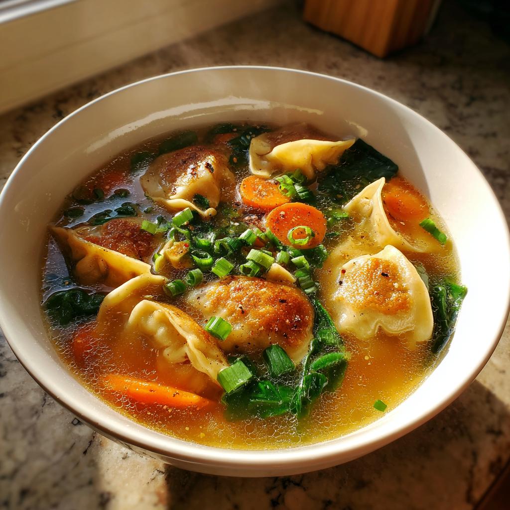 Easy Potsticker Soup Recipe for Comfort Food Lovers