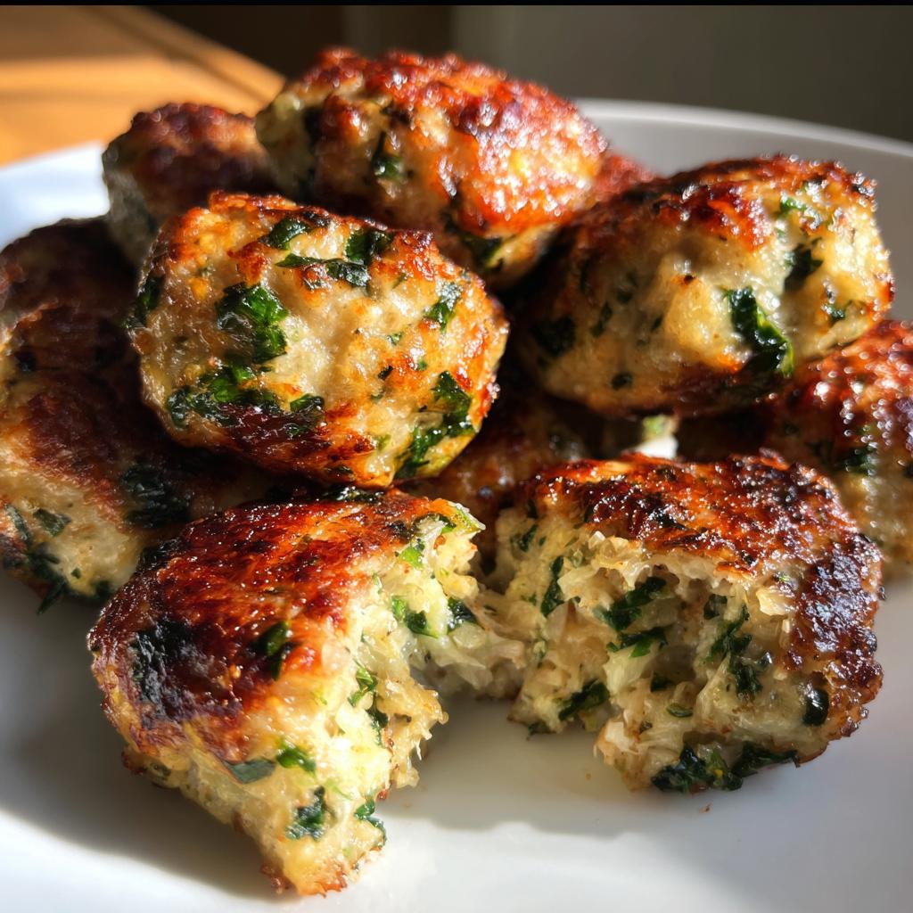 Easy Spinach & Garlic Meatballs Recipe – Quick & Delicious! - detail 1