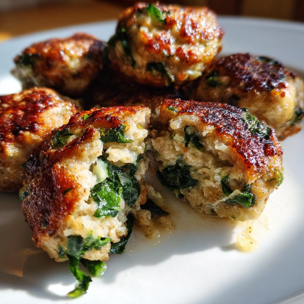 Easy Spinach & Garlic Meatballs Recipe – Quick & Delicious! - detail 2