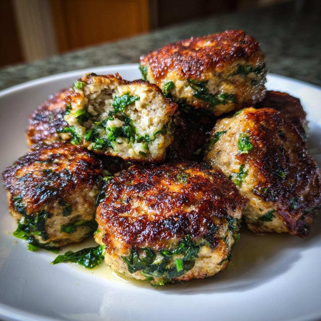 Easy Spinach & Garlic Meatballs Recipe – Quick & Delicious! - detail 4
