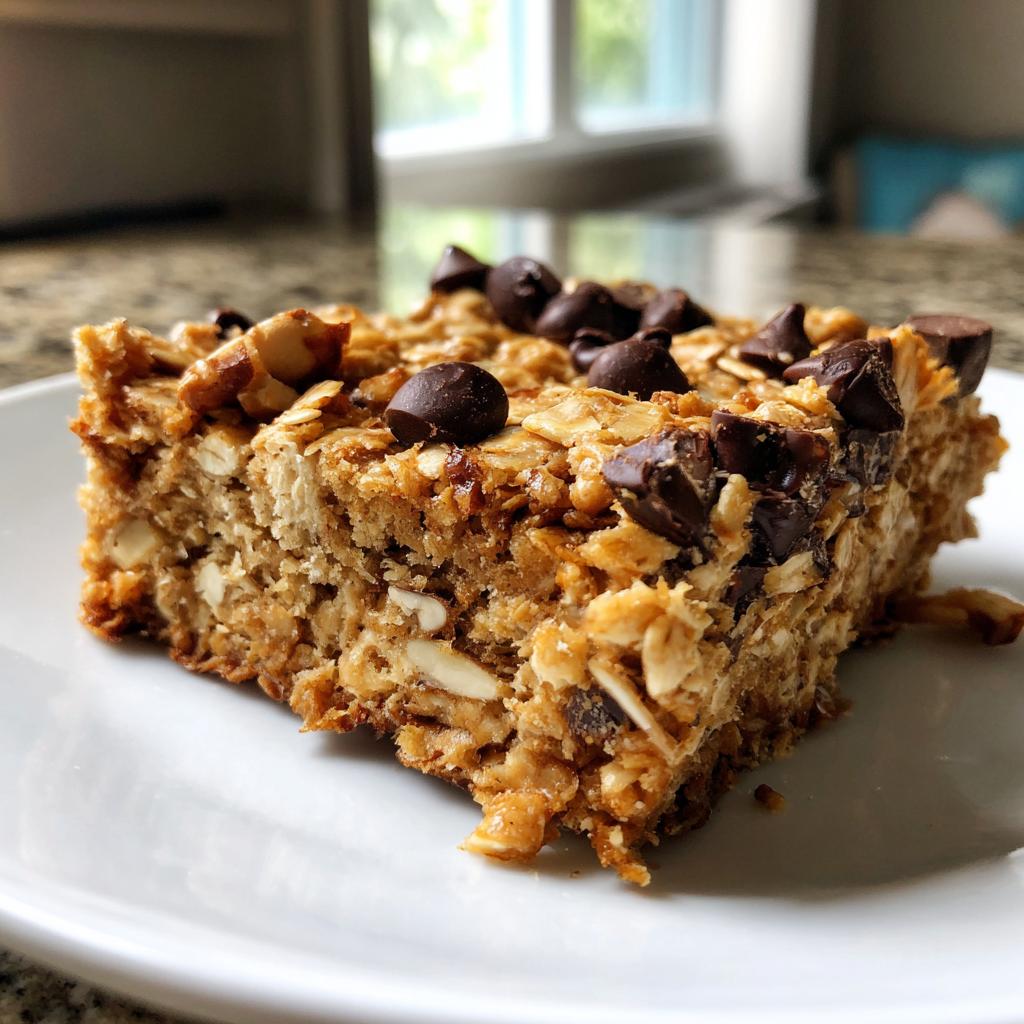 Energizing Banana Oatmeal Bars for a Healthy Snack - detail 1