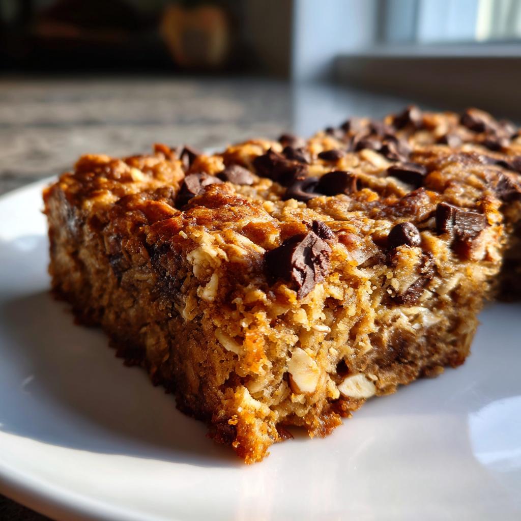 Energizing Banana Oatmeal Bars for a Healthy Snack - detail 2