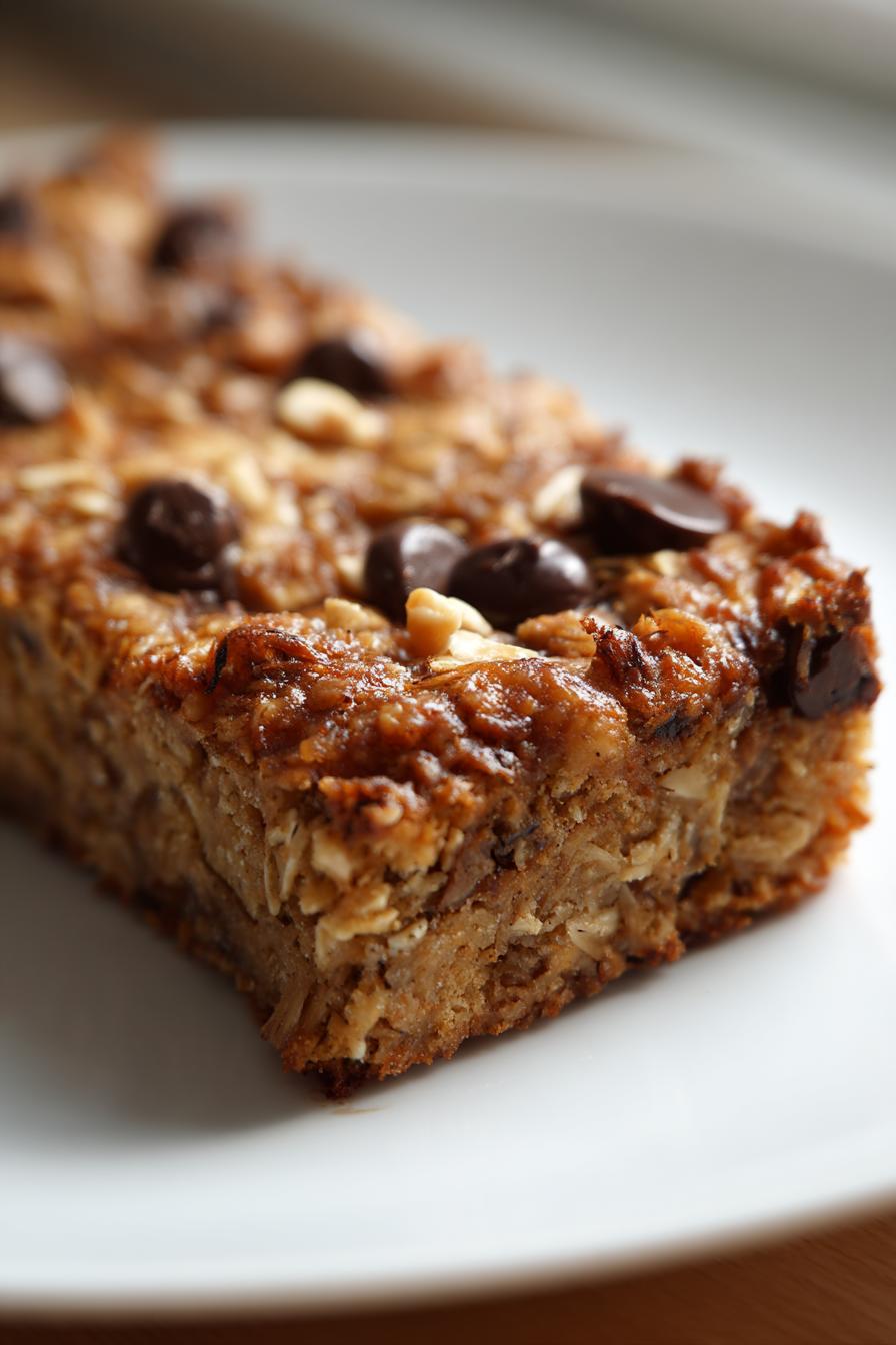 Energizing Banana Oatmeal Bars for a Healthy Snack