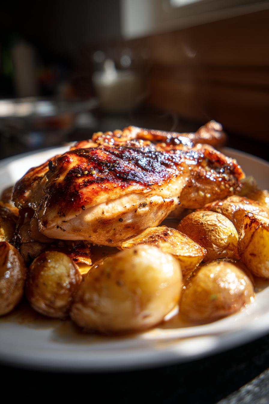 Garlic Butter Chicken and Potato Recipe - detail 3