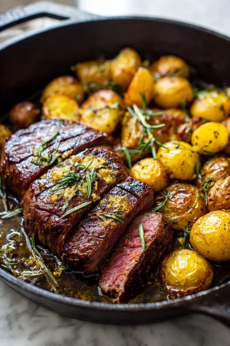 Garlic Butter Steak and Potatoes Skillet – Best Steak Recipe