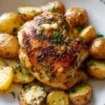 Garlic Parmesan Chicken and Potatoes (One-Pan Dinner)