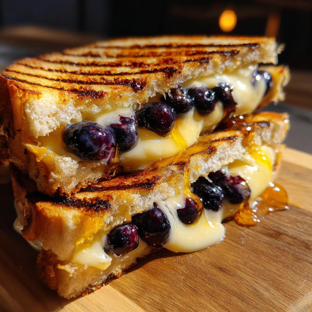 Gourmet Blueberry Grilled Cheese - detail 1