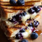 Gourmet Blueberry Grilled Cheese