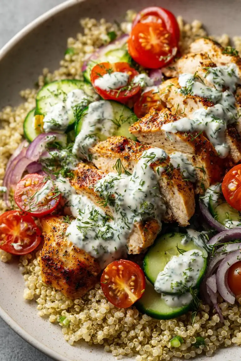 Greek Chicken Bowls