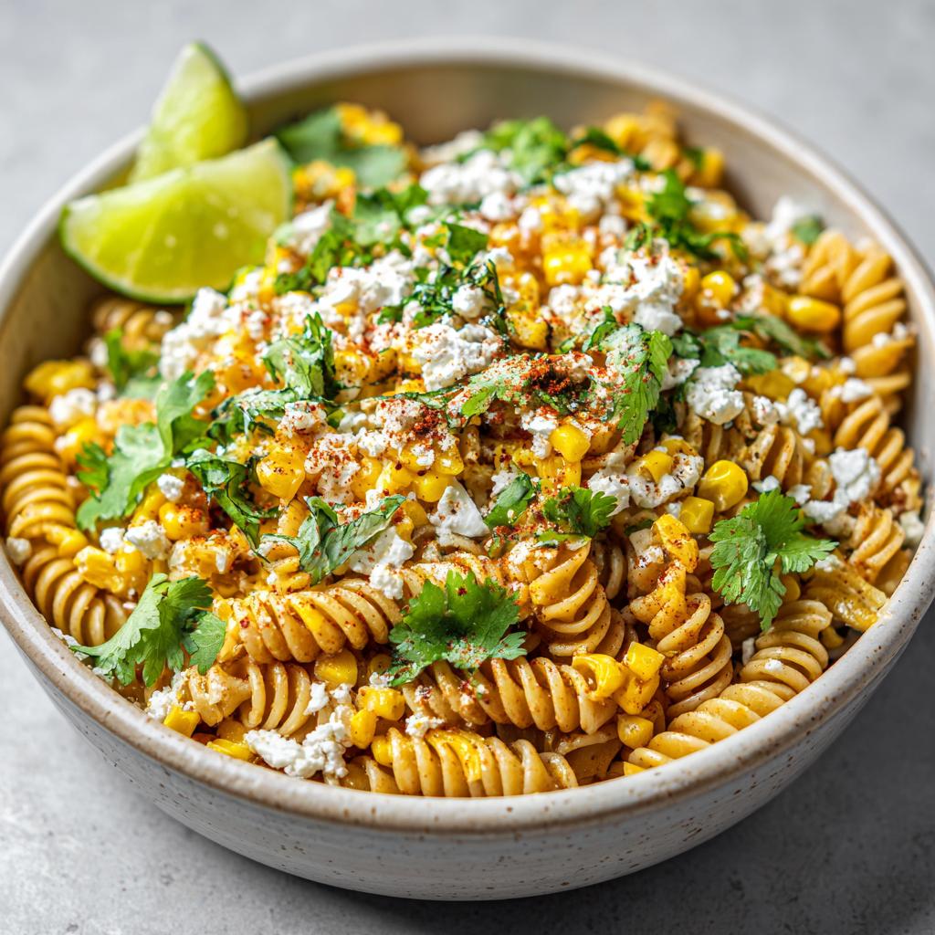 Healthy Street Corn Pasta Salad - detail 1