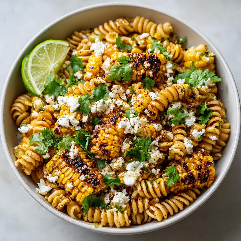 Healthy Street Corn Pasta Salad - detail 4