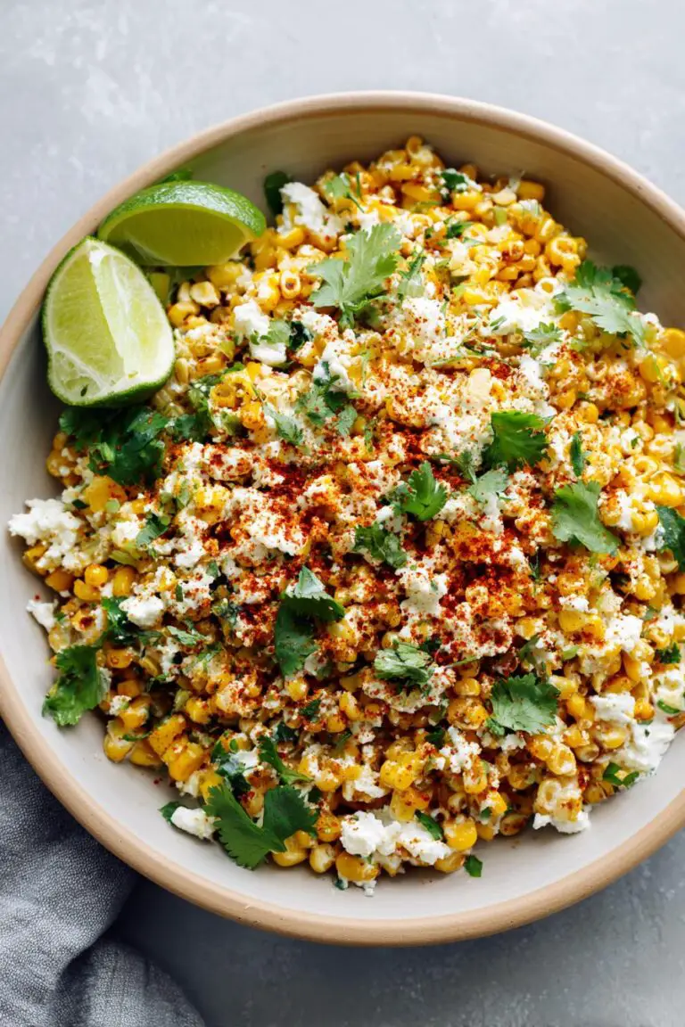 Healthy Street Corn Pasta Salad