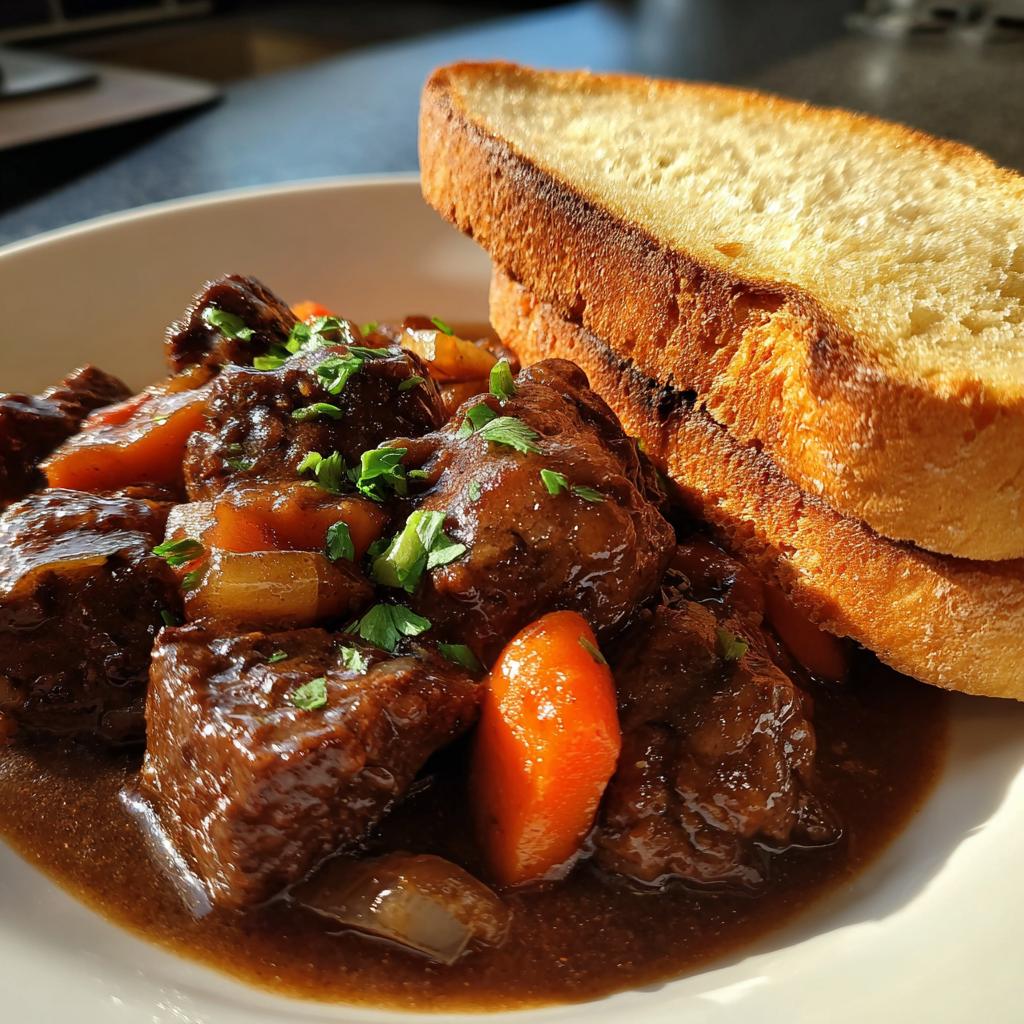 Hearty Comfort Slow Cooker Beef Manhattan - detail 3