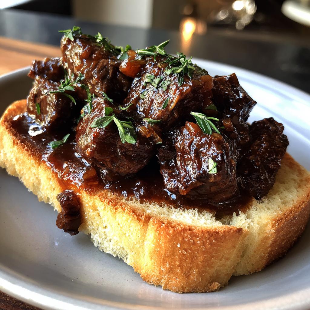 Hearty Comfort Slow Cooker Beef Manhattan - detail 4