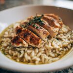 High Protein Chicken Orzo