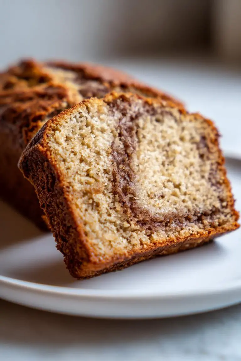 Homemade Cinnamon Swirl Banana Bread – Perfect for Brunch!
