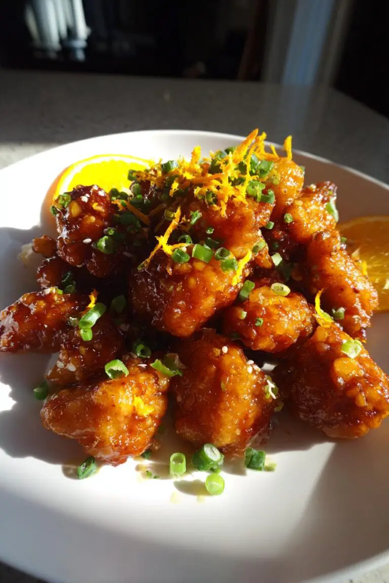 Homemade Orange Chicken Recipe