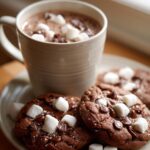 Hot Chocolate Cookies with Mini Marshmallows - Soft, Chewy & Cozy!