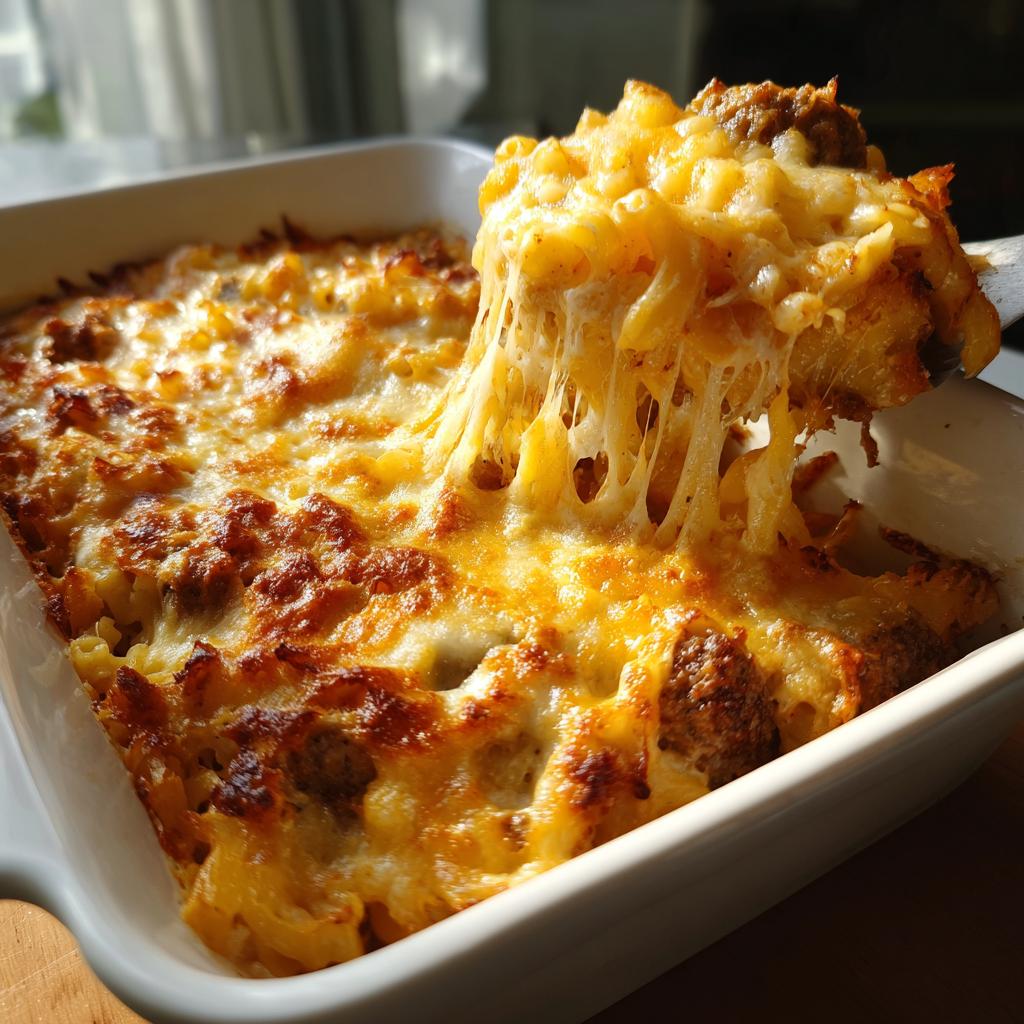 Irresistible Mac and Cheese Meatloaf Casserole: The Ultimate Comfort Food Mashup - detail 2