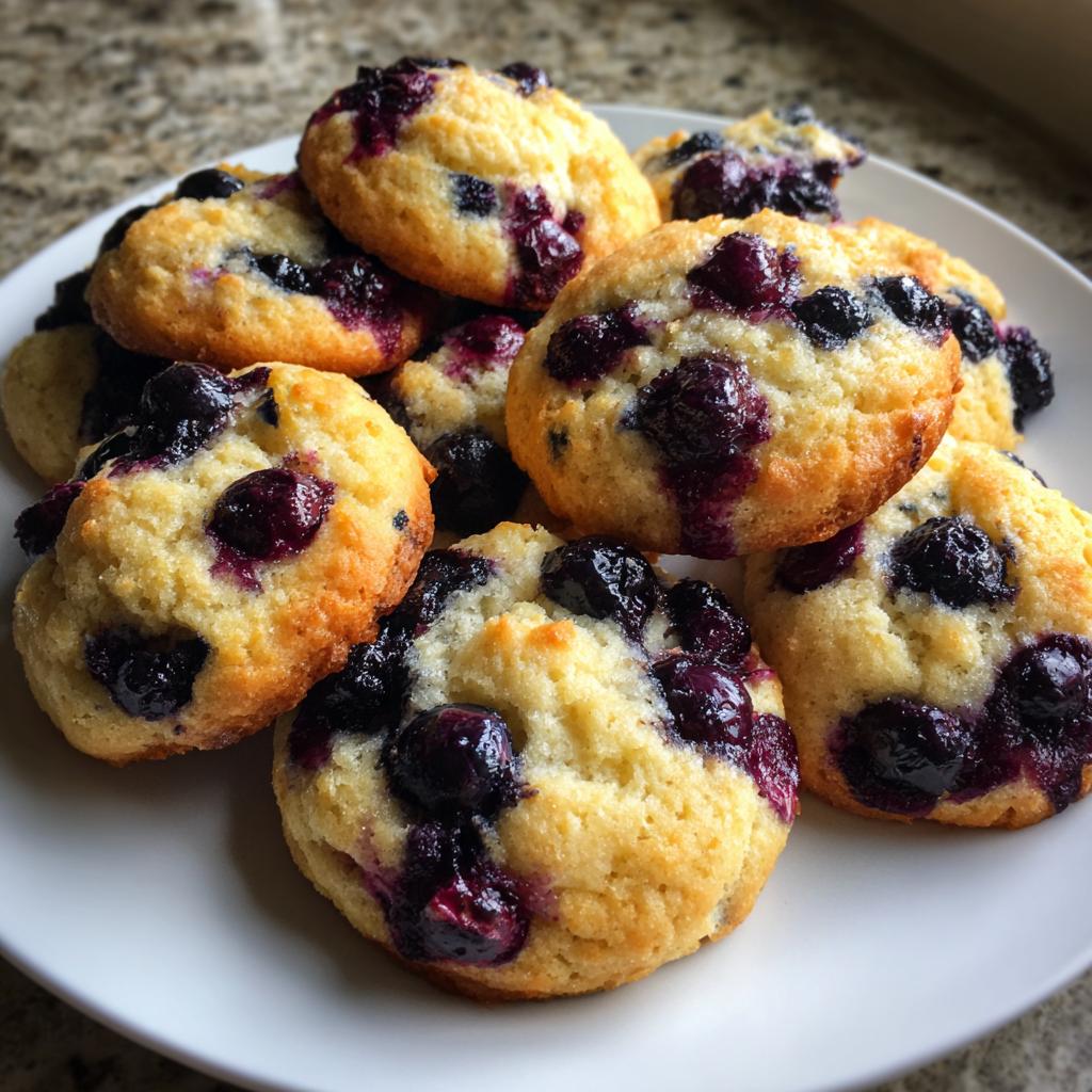 Lemon Blueberry Cookies - Browned Butter Blondie | Recipe in 2024 | Lemon blueberry cookies, Cookie - detail 3