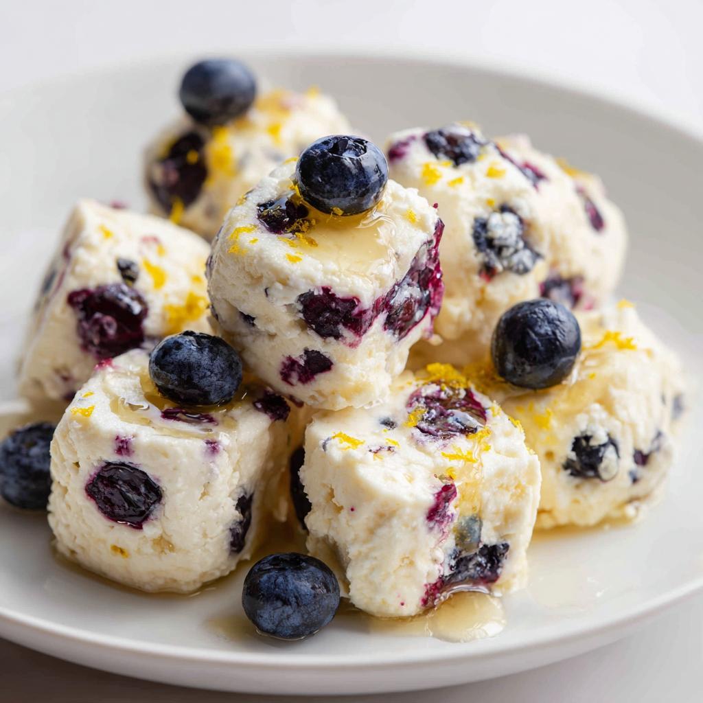 Lemon Blueberry Cottage Cheese Protein Bites - detail 2