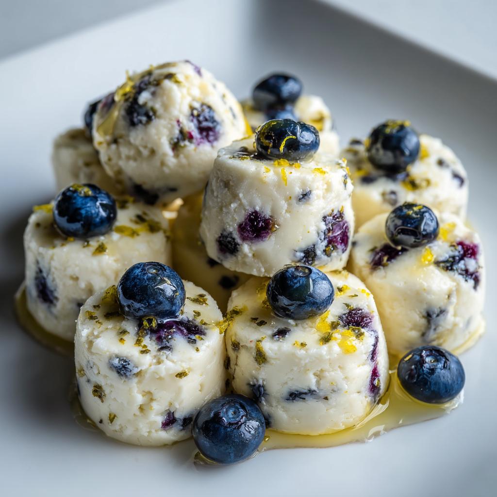 Lemon Blueberry Cottage Cheese Protein Bites - detail 3