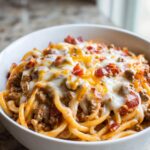 🥓 Loaded Bacon Cheeseburger Pasta – One-Pot Dinner Winner