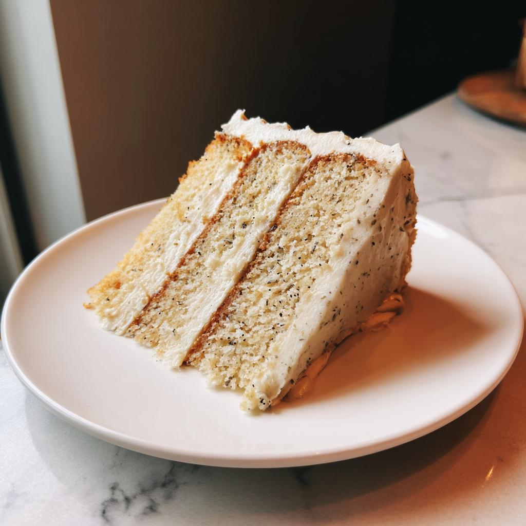London Fog Cake - In Bloom Bakery - detail 2