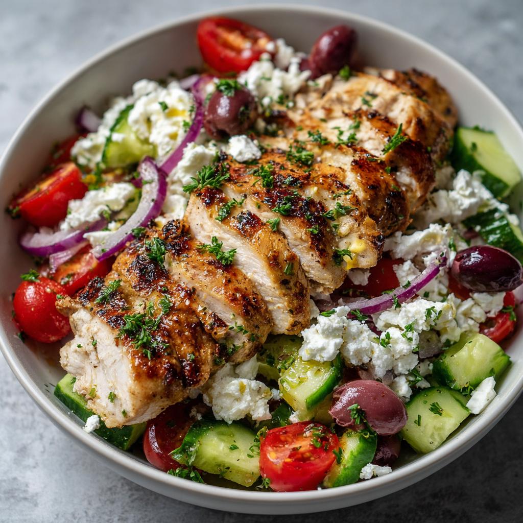 Low-Carb Greek Chicken Bowls (Keto, Gluten-Free) - detail 1