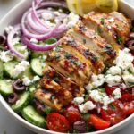 Low-Carb Greek Chicken Bowls (Keto, Gluten-Free)