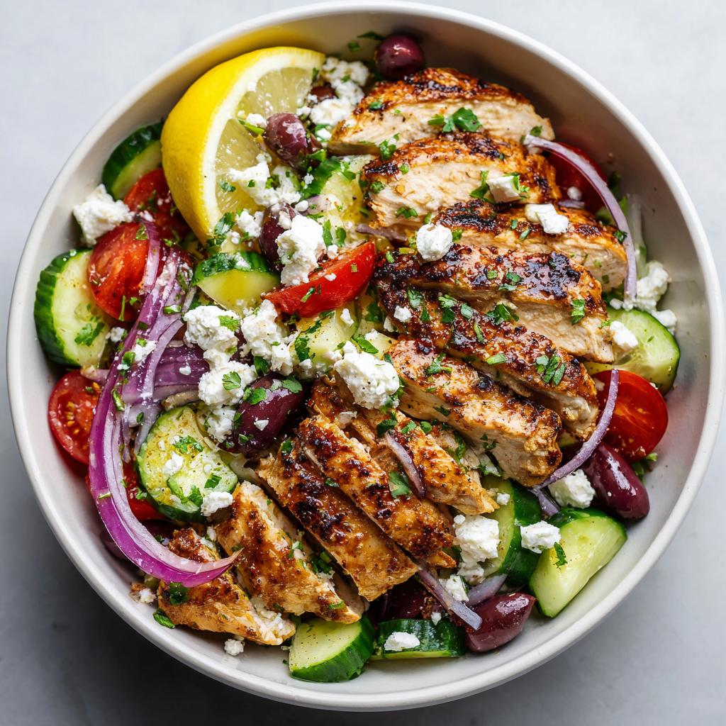 Low-Carb Greek Chicken Bowls (Keto, Gluten-Free) - detail 2