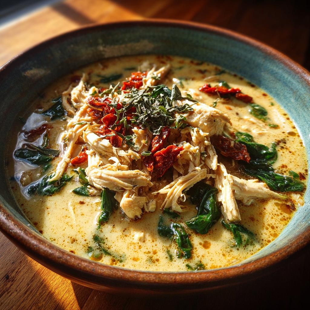 Marry Me Tuscan Chicken Soup recipe - detail 1