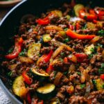 Mediterranean Ground Beef Stir-Fry – Flavorful, Healthy & One-Pan Easy!