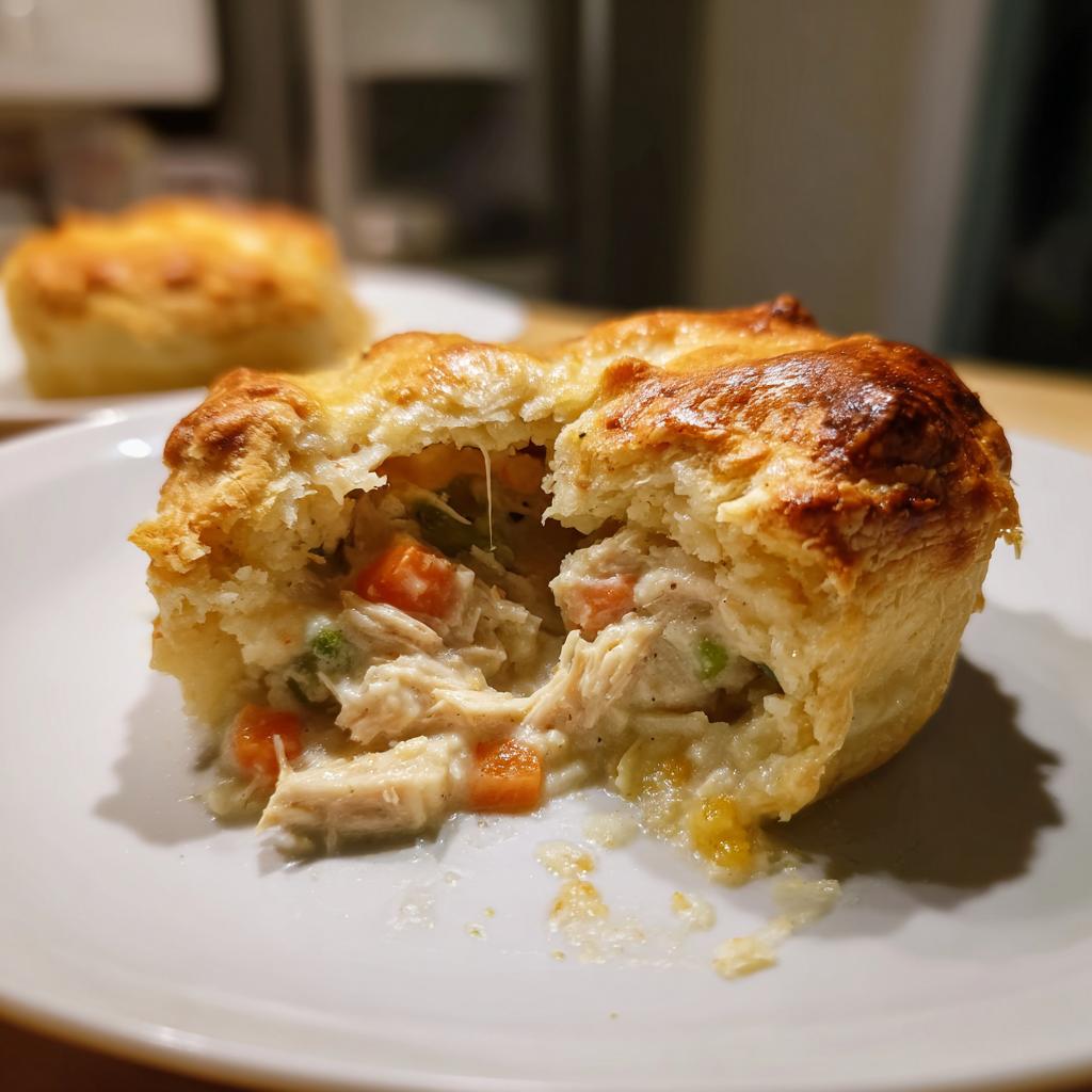 Mini chicken pot pies - detail 2