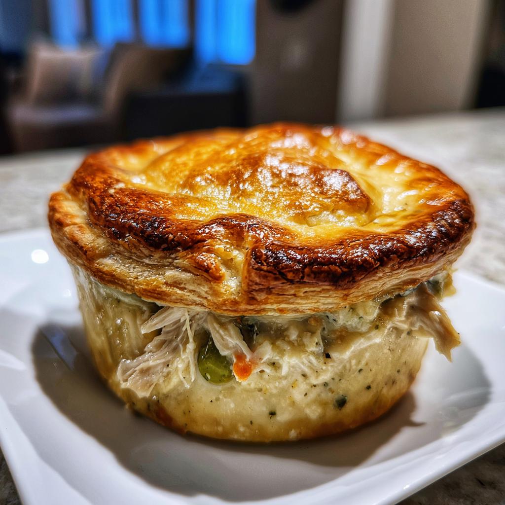 Mini chicken pot pies - detail 4