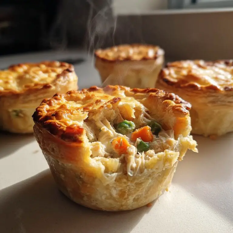 Mini chicken pot pies