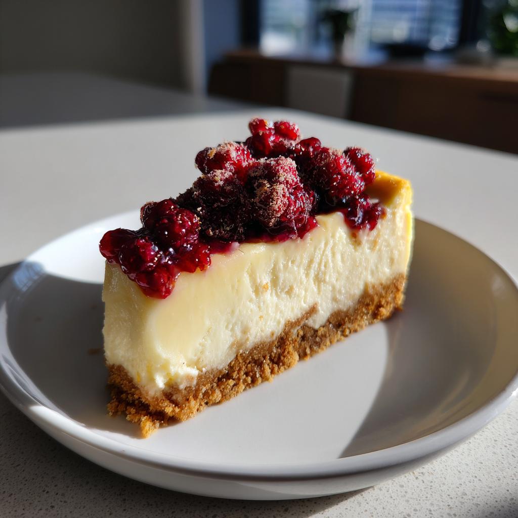 Mulberry & Earl Grey Cheesecake That Looks Fancy But Is Easy To Make ✨ - detail 1