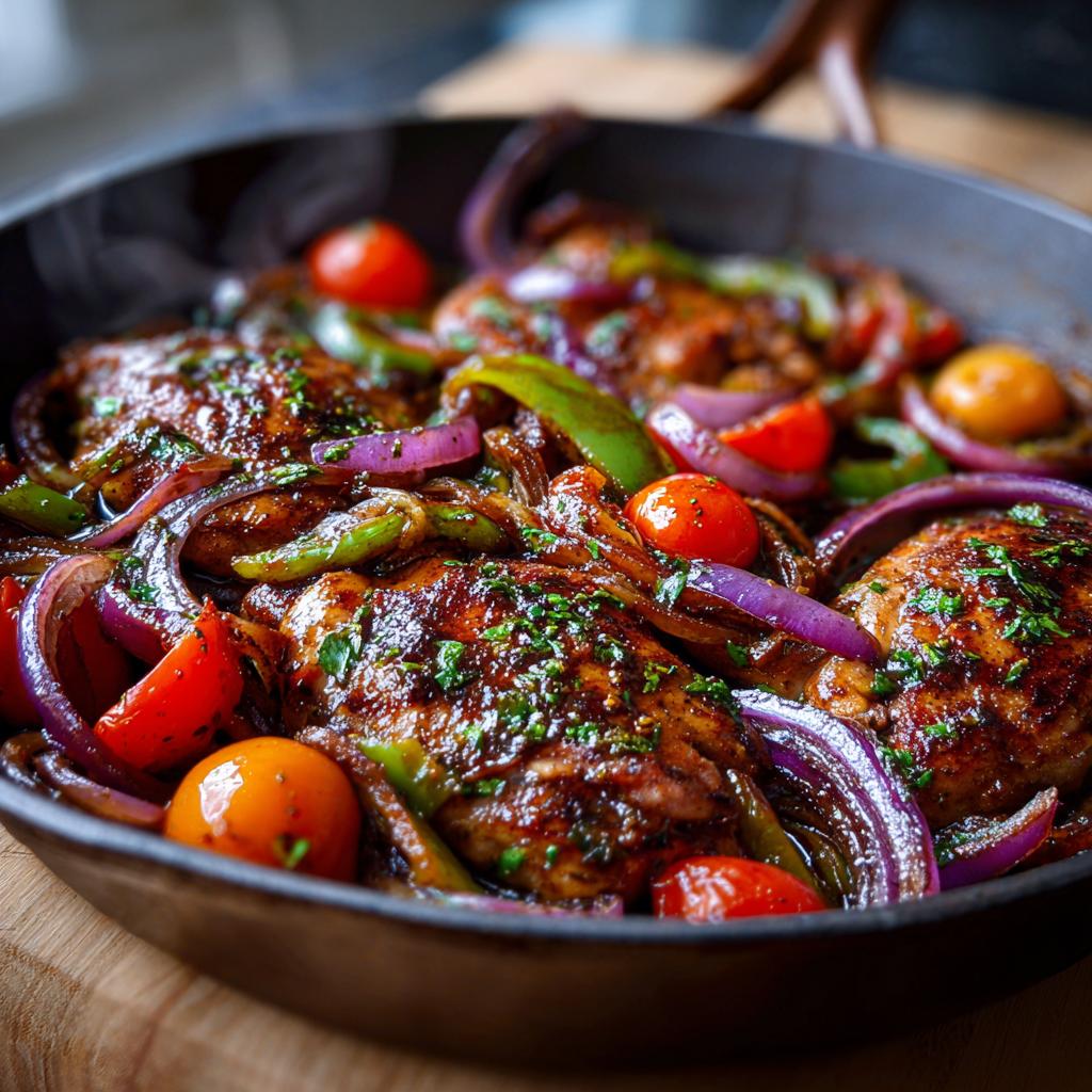 One Pan Balsamic Chicken