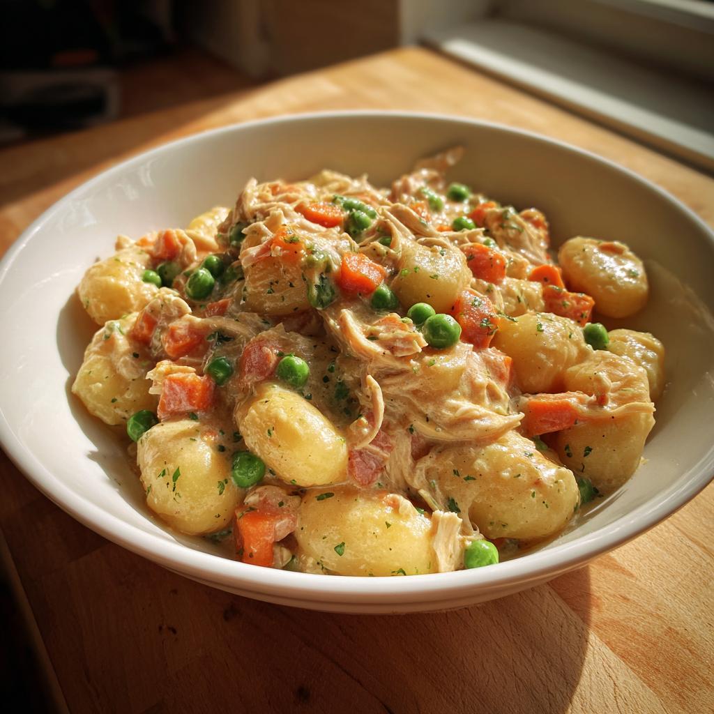 One Pot Gnocchi Chicken Pot Pie - detail 2