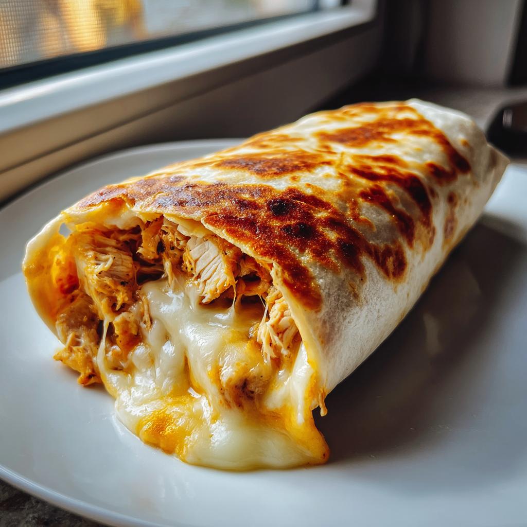 Ooey-Gooey Cheesy Garlic Chicken Wraps You’ll Devour - detail 2