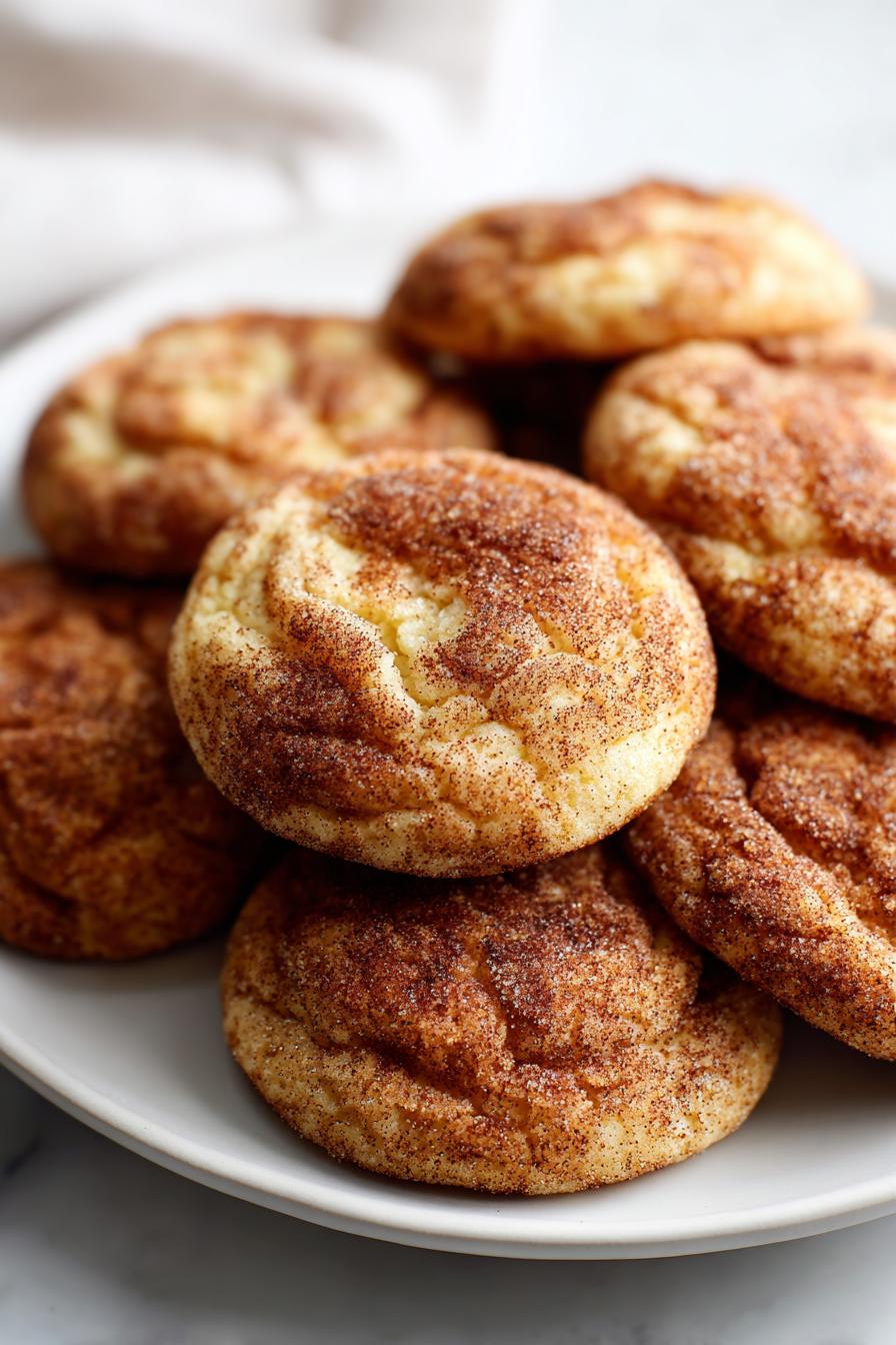 Peppermint Snickerdoodles