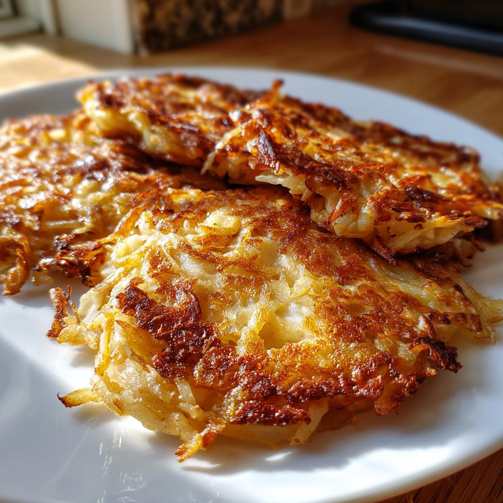 Potato and Onion Cheese Pancakes - detail 1