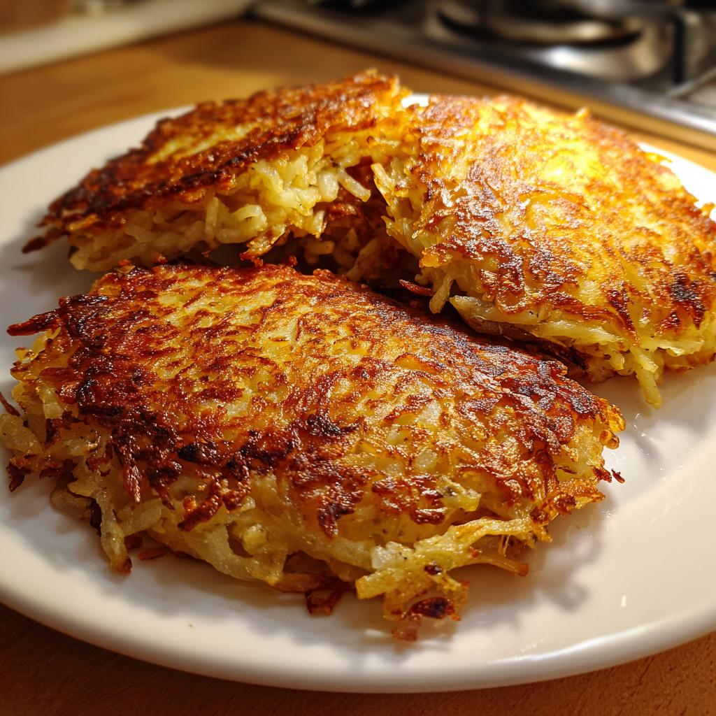 Potato and Onion Cheese Pancakes - detail 4