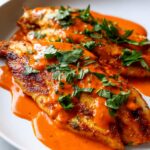 Quick Tilapia in Roasted Pepper Sauce