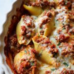 Ricotta Beef Stuffed Shells