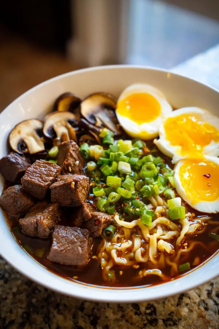 Slow Cooker Beef Ramen Noodles: A Comforting Bowl of Flavorful Goodness