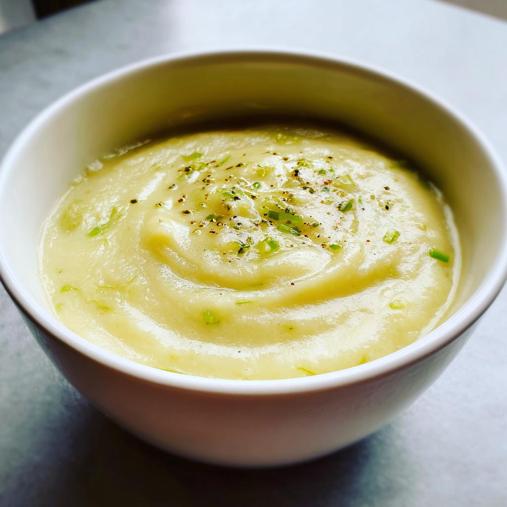 Slow Cooker Potato Leek Soup - detail 3