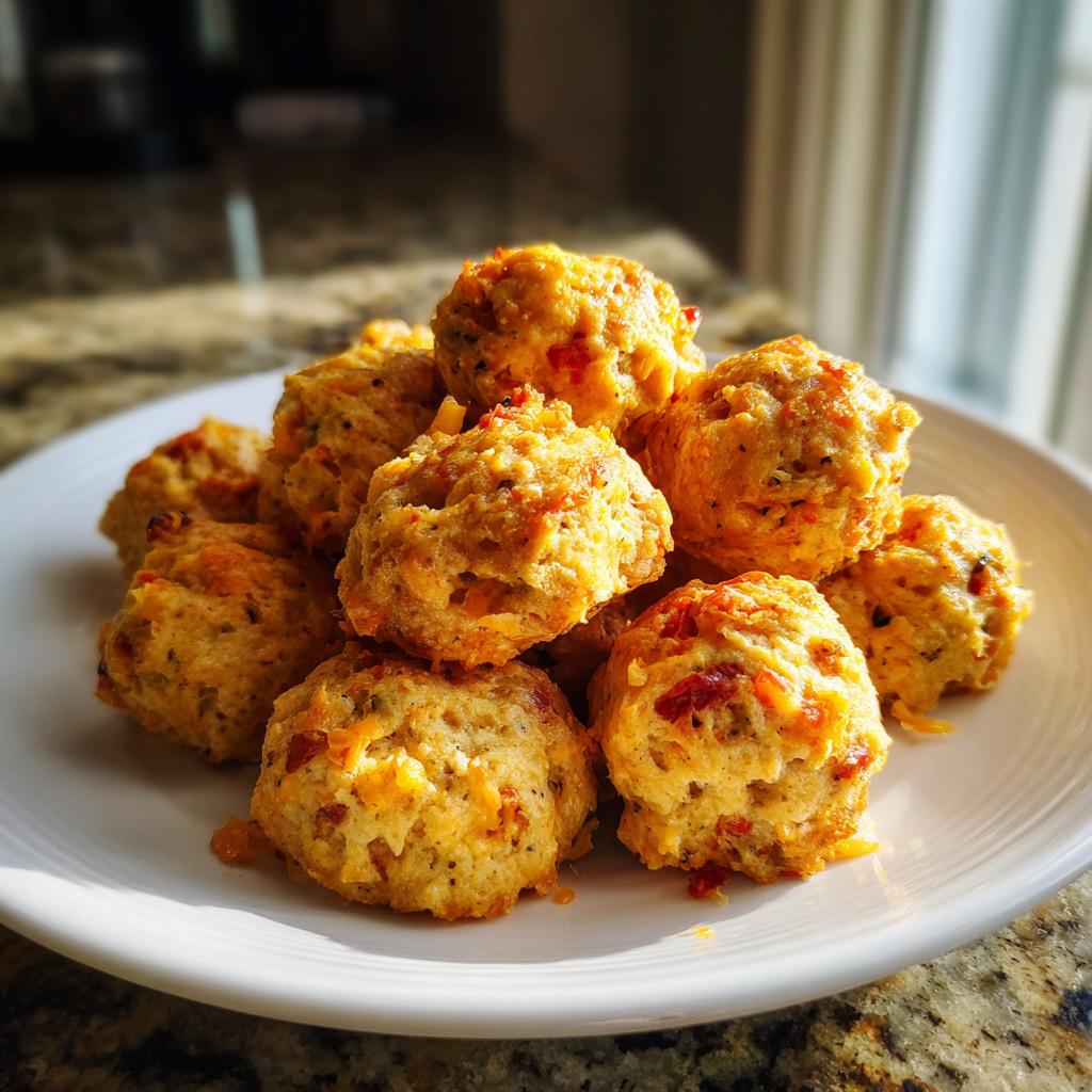 Spicy Rotel Cream Cheese Sausage Balls – Perfect Game Day Appetizer! - detail 4