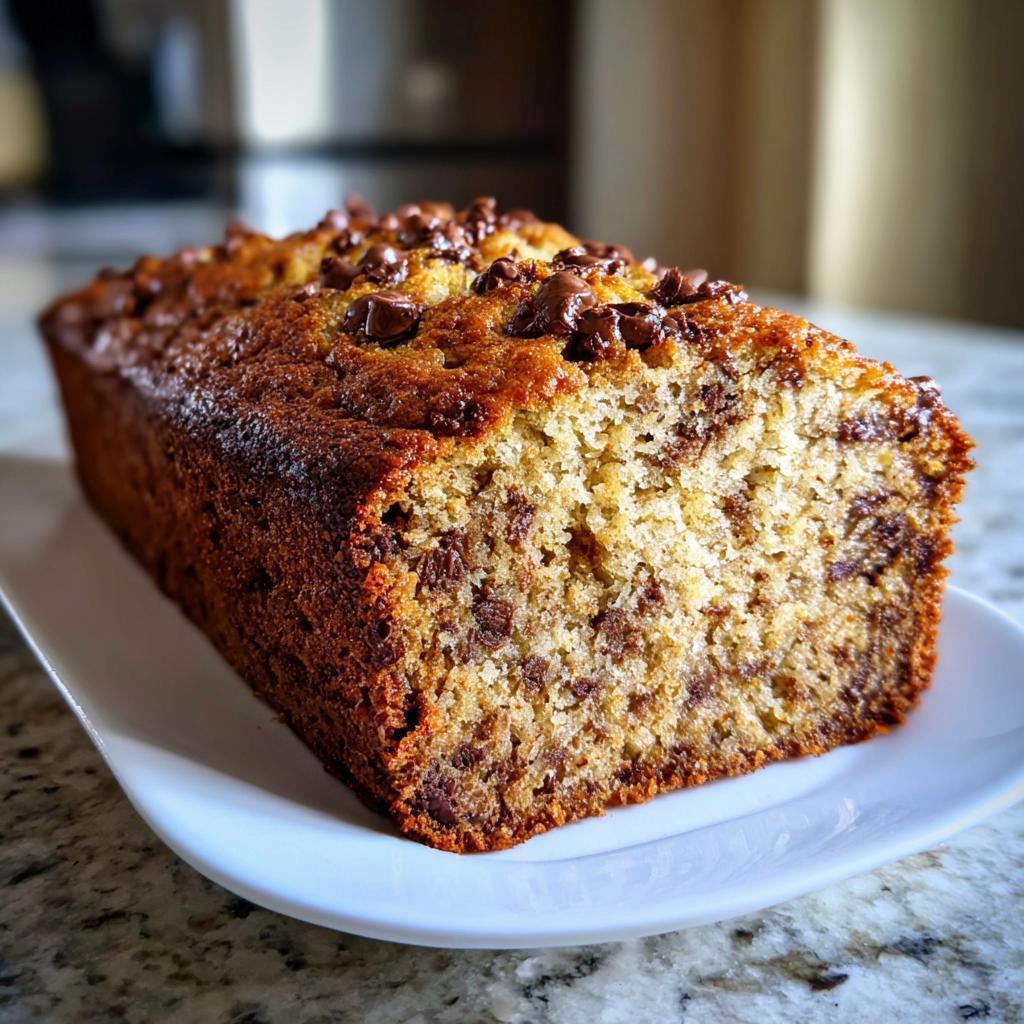 Super Moist Chocolate Chip Banana Bread - detail 1