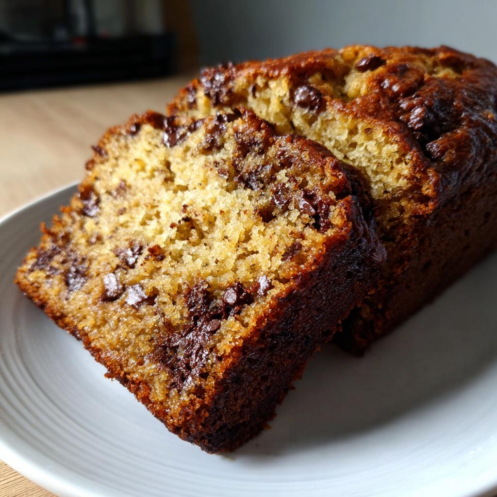 Super Moist Chocolate Chip Banana Bread - detail 4